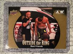 Best Friends [Gold] #OTR-4 Wrestling Cards 2022 Upper Deck AEW Outside the Ring Prices