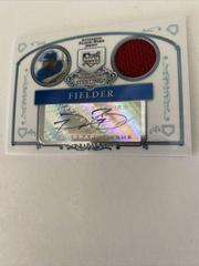 Prince Fielder [Autograph Relic] #BS-PF Baseball Cards 2006 Bowman Sterling Prices