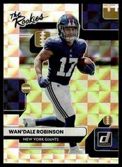 Wan'Dale Robinson #TR-20 Football Cards 2022 Panini Donruss The Rookies Prices