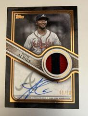 Ozzie Albies [Platinum] #TRAP-OA Baseball Cards 2023 Topps Series 1 Reverence Autograph Patch Prices