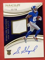 Sterling Shepard [Patch Autograph] #128 Football Cards 2016 Panini Immaculate Prices