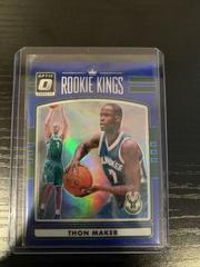 Thon Maker [Blue] #10 Basketball Cards 2016 Panini Donruss Optic Rookie Kings Prices