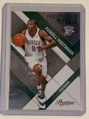 Russell Westbrook [Green] #50 Basketball Cards 2010 Panini Prestige Prestigious Picks Prices