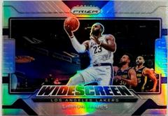 LeBron James [Silver Prizm] #10 Basketball Cards 2021 Panini Prizm Widescreen Prices