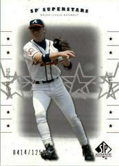 Chipper Jones #149 Baseball Cards 2001 SP Authentic Prices