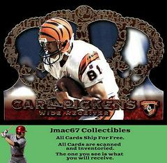 Carl Pickens #CR-106 Football Cards 1996 Pacific Crown Royale Prices