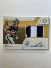 John Metchie III #NRP-NME Football Cards 2022 Panini Gold Standard Nouveau Riche Patch Autograph Prices