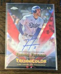 Freddie Freeman [Red] Baseball Cards 2023 Topps Chrome in Technicolor Autographs Prices