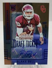Blake Bell [Draft Ticket Blue Foil Autograph] #155 Football Cards 2015 Panini Contenders Draft Picks Prices