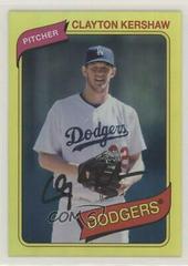 Clayton Kershaw #150 Baseball Cards 2012 Topps Archives Prices