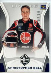 Christopher Bell [Blue] #17 Racing Cards 2020 Panini Chronicles Nascar Limited Prices