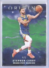 Stephen Curry [Green] #5 Basketball Cards 2019 Panini Origins Prices