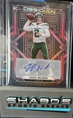 Zach Wilson [Autograph Red] #102 Football Cards 2021 Panini Obsidian Prices