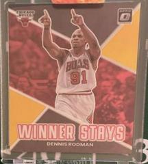 Dennis Rodman [Gold] #9 Basketball Cards 2022 Panini Donruss Optic Winner Stays Prices