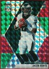 Jalen Hurts [Red, Green Choice] #222 Football Cards 2020 Panini Mosaic Prices