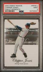 Chipper Jones Baseball Cards 2007 Finest Rookie Moments Prices
