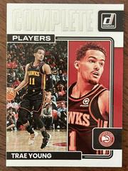 Trae Young Basketball Cards 2022 Panini Donruss Complete Players Prices