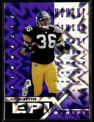 Jerome Bettis [Moment Purple] #E14 Football Cards 1997 Pinnacle Epix Prices
