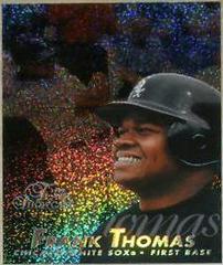 Frank Thomas [Row 0] #35 Baseball Cards 1997 Flair Showcase Prices