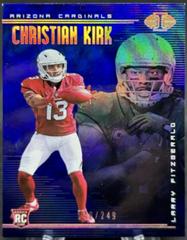 Christian Kirk, Larry Fitzgerald [Blue] #5 Football Cards 2018 Panini Illusions Prices