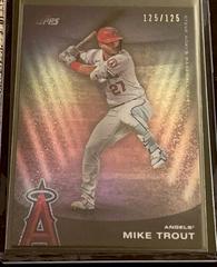 Mike Trout [Silver Glitter] Baseball Cards 2022 Topps X Steve Aoki Prices