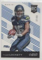 Tyler Lockett [Blue] #127 Football Cards 2015 Panini Clear Vision Prices