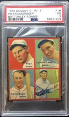 Adams, Bottomley, Comorosky, Piet Baseball Cards 1935 Goudey 4 in 1 Prices