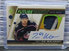 Trey Fix Wolansky #FWAP-TF Hockey Cards 2022 SP Authentic Future Watch Autograph Patch Prices