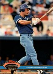 Jim Eisenreich #373 Baseball Cards 1991 Stadium Club Prices