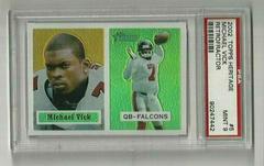 Michael Vick [Retrofractor] #5 Football Cards 2002 Topps Heritage Prices