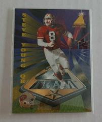 Steve Young Football Cards 1995 Zenith Z Team Prices
