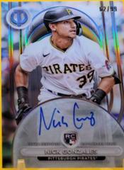 Nick Gonzales #LIA-SOD Baseball Cards 2024 Topps Tribute League Inauguration Autograph Prices