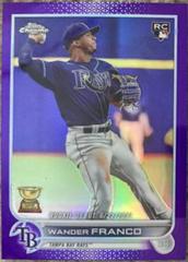 Wander Franco [Purple] #USC200 Baseball Cards 2022 Topps Chrome Update Prices