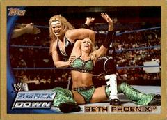Beth Phoenix [Gold] Wrestling Cards 2010 Topps WWE Prices