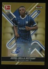 Armel Bella Kotchap [Gold] #BCA-ABK Soccer Cards 2021 Topps Finest Bundesliga Autographs Prices