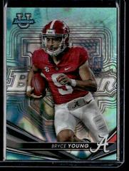 Bryce Young [Aqua Lava] #100 Football Cards 2022 Bowman's Best University Prices