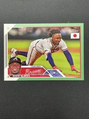 Ozzie Albies [Jade Green] #113 Baseball Cards 2023 Topps Japan Edition Prices