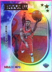Zion Williamson [Winter Holo] Basketball Cards 2021 Panini Hoops Skyview Prices