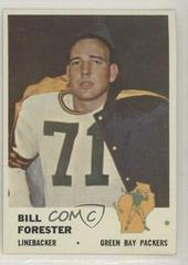 Bill Forester #97 Football Cards 1961 Fleer Prices