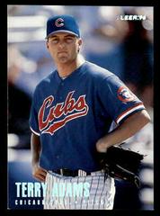 Terry Adams #U108 Baseball Cards 1996 Fleer Update Prices