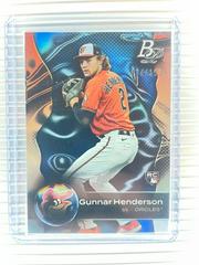 Gunnar Henderson [SP Variation] #79 Baseball Cards 2023 Bowman Platinum Prices