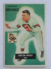 Carlton Massey #98 Football Cards 1955 Bowman Prices