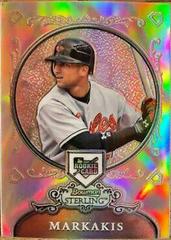 Nick Markakis [Refractor] #BS-NM Baseball Cards 2006 Bowman Sterling Prices
