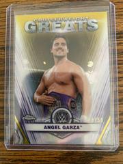 Angel Garza [Gold Refractor] #CG-2 Wrestling Cards 2021 Topps Chrome WWE Cruiserweight Greats Prices