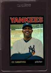 CC Sabathia [Black Refractor] #HC52 Baseball Cards 2013 Topps Heritage Chrome Prices