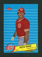 Pete Rose #1 Baseball Cards 1986 Fleer Future Hall of Famers Prices