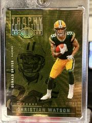 Donald Driver, Christian Watson [Division] Football Cards 2022 Panini Illusions Trophy Collection Prices