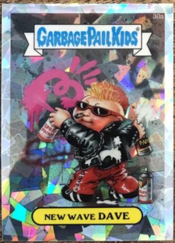 New Wave DAVE [Atomic] #30a 2013 Garbage Pail Kids Chrome