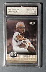Vince Young #55 Football Cards 2006 Sage Hit Prices