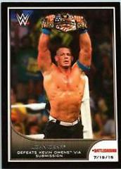 John Cena Wrestling Cards 2016 Topps WWE Road to Wrestlemania Prices